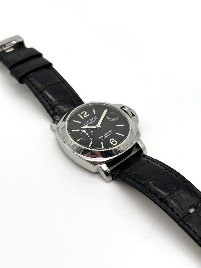 Panerai Luminor Marina - Compleet - 2005, Overige merken, Staal, Polshorloge, Ophalen of Verzenden