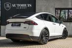 Tesla Model X Plaid 1020pk 6-Zits Pano Trekhaak 22'', Auto's, Tesla, Automaat, Model X, Wit, Vierwielaandrijving