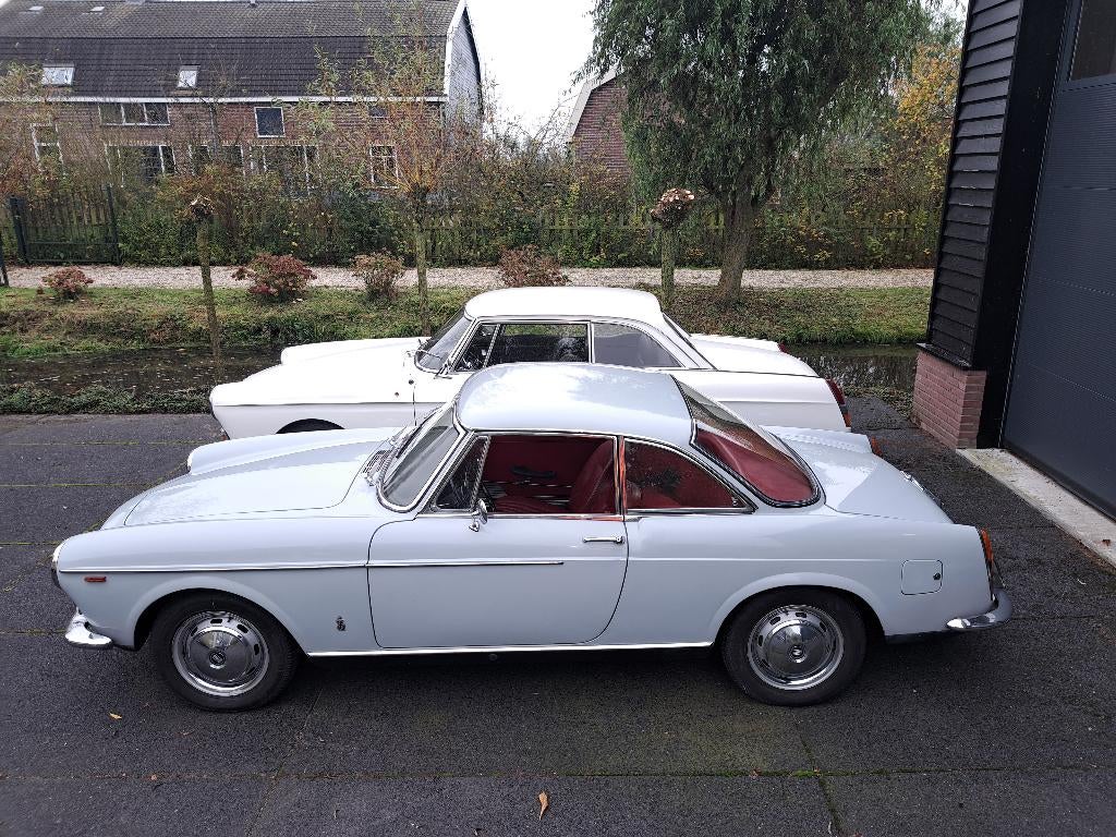 Fiat 1500 Coupe Pininfarina (inr. Youngtimer bespreekbaar), Auto's, Oldtimers, Achterwielaandrijving, Leder, Overige kleuren, Handgeschakeld