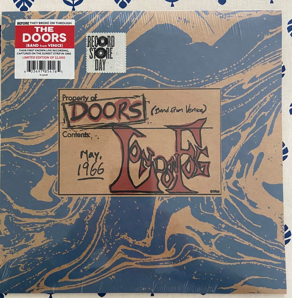 The Doors - Band of Venice (London Fog 1966) RSD 2019 10inch, 2010 - 2019, 10 inch, Ophalen of Verzenden, Limited edition