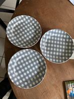 3x Marieke at Home borden 24 cm - Zo goed als nieuw, Ophalen, Keramiek, Zo goed als nieuw, Bord(en)