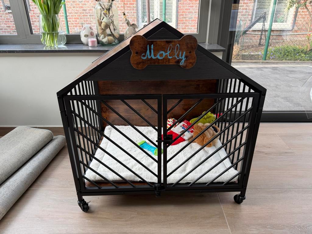 Hondenbench ( niet gebruikt), Dieren en Toebehoren, Ophalen, Zo goed als nieuw