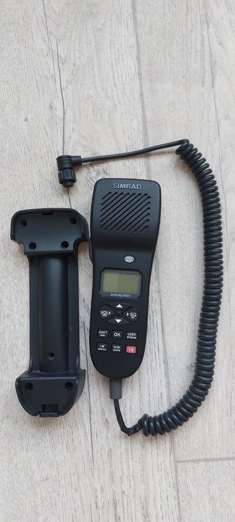 Simrad RS81 Handset marifoon., Ophalen of Verzenden, Zo goed als nieuw, Radio