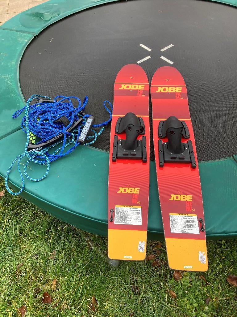 JOBE kinderwaterski's, Ophalen, Zo goed als nieuw, Waterski's, Met skitouw