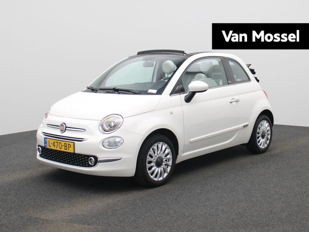 Fiat 500 C 1.0 Hybrid Star | Cabrio | Parkeer sensoren | DAB, 12 maanden, Stof, Euro 6, 4 stoelen