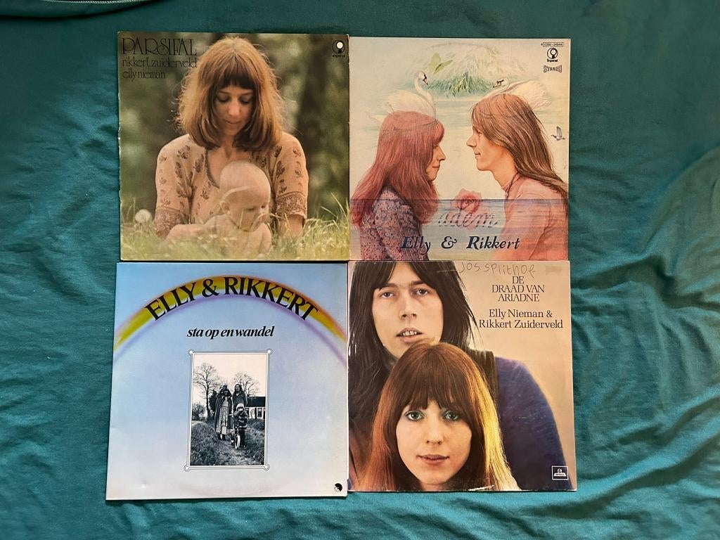 4 LP's Elly Nieman & Rikkert Zuiderveld ook per stuk te koop, Cd's en Dvd's, Vinyl | Nederlandstalig, Ophalen of Verzenden, Gebruikt