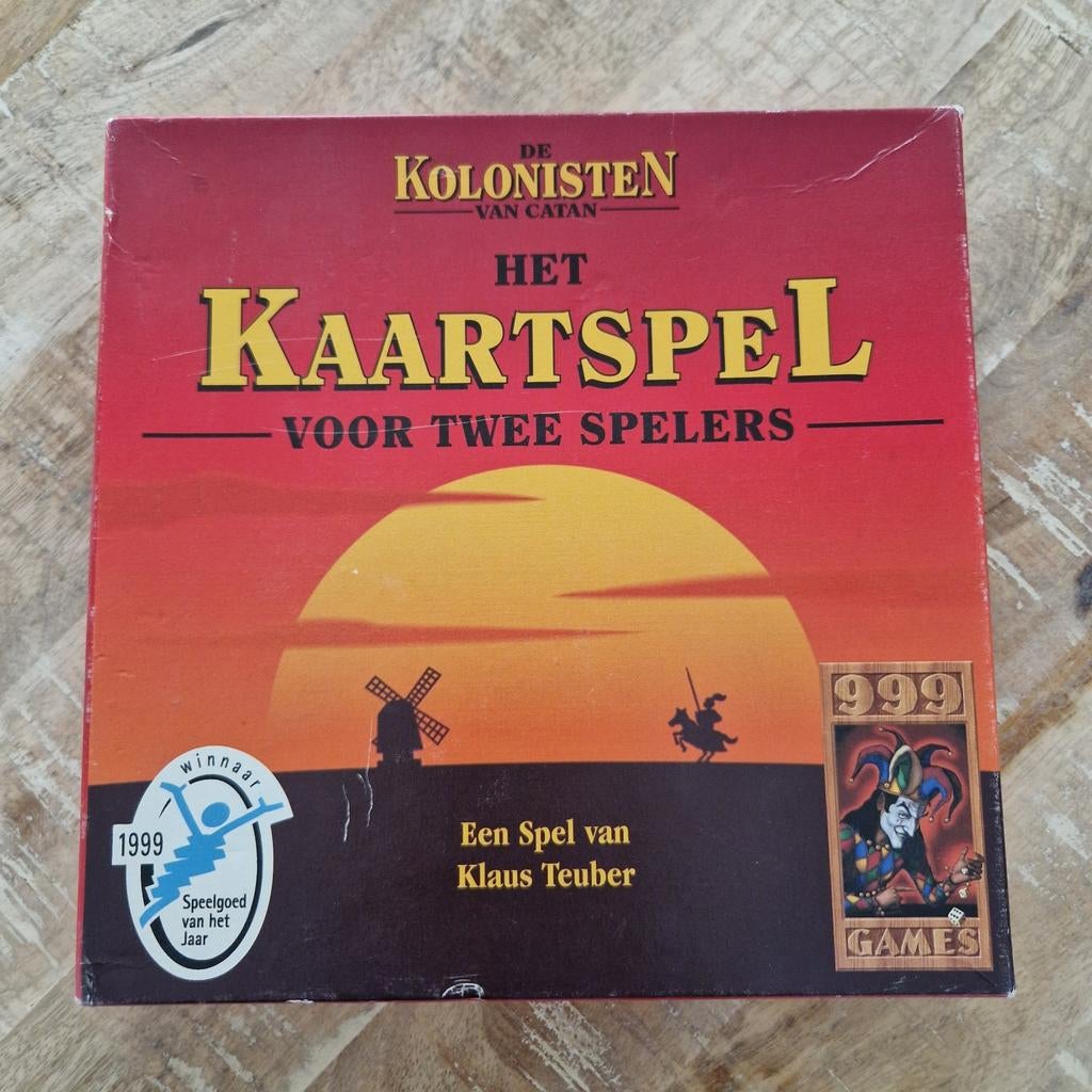 Kolonisten van Catan kaartspel incl uitbreiding, Hobby en Vrije tijd, Gezelschapsspellen | Kaartspellen, Ophalen of Verzenden