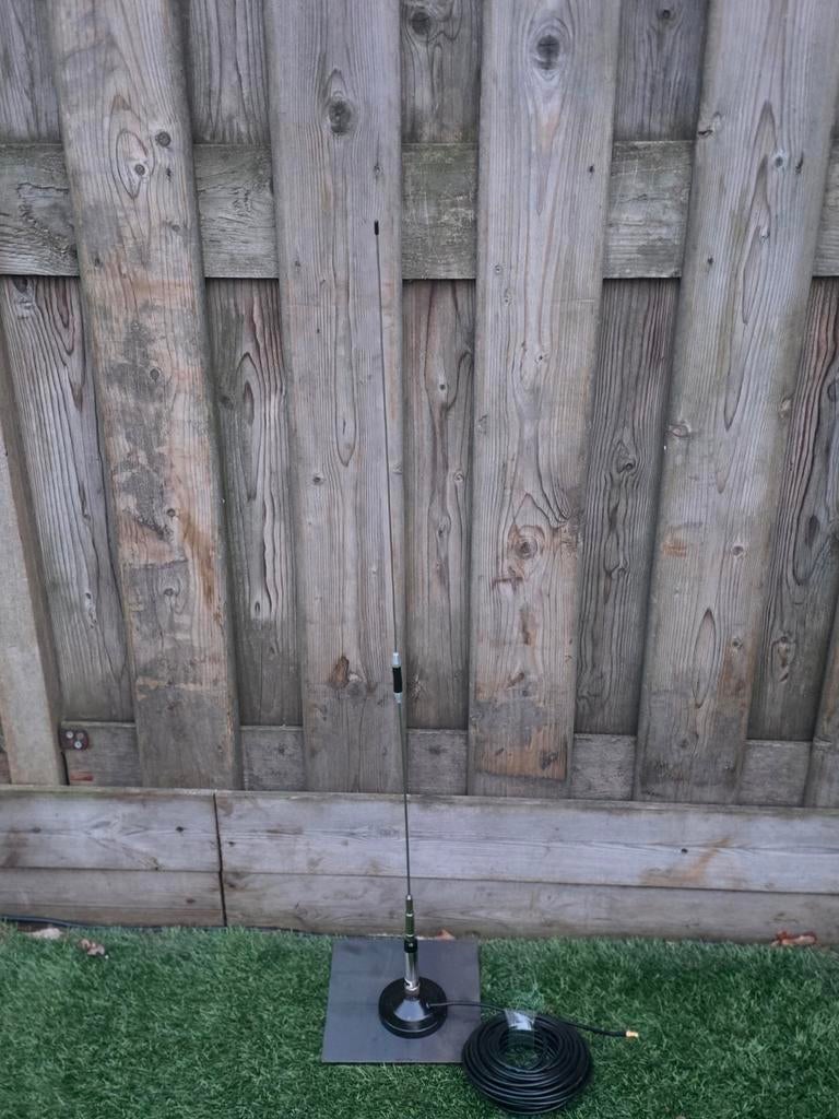 Nieuwe uhf/vhf Dual Band Magneetvoet Antenne met 15m Kabel, Ophalen, Nieuw, Antenne