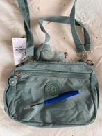 Nieuw Kipling Schoudertasje Zachtgroen met aapje, Ophalen of Verzenden, Nieuw, Groen, Schoudertasje