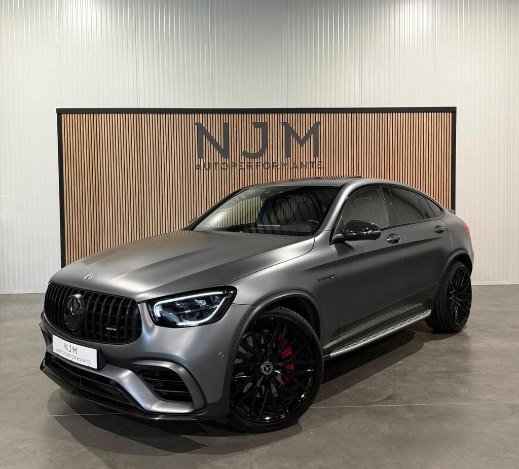 Mercedes GLC-Klasse Coupé AMG 63 4MATIC+|Schaalstoel|Carbon, Auto's, Mercedes-Benz, Automaat, Gebruikt, Leder, Bedrijf