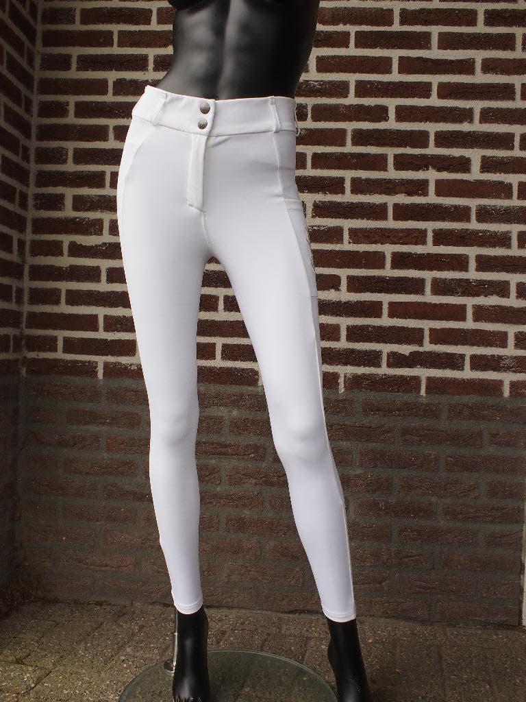 Witte Kingsland Rijbroek/legging maat 34, Dieren en Toebehoren, Paardrijkleding, Nieuw, Kinderen, Dressuur, Onderkleding