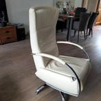 Relaxfauteuil Prominent, Huis en Inrichting, Fauteuils, Minder dan 75 cm, Leer, Ophalen of Verzenden, Zo goed als nieuw