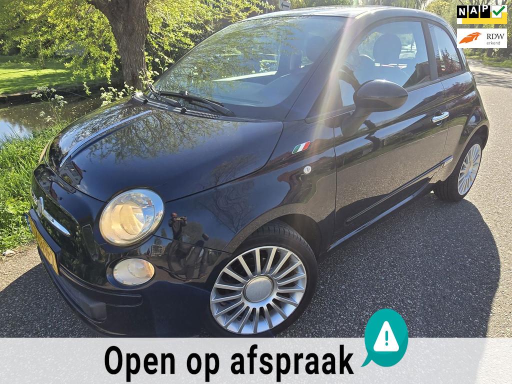 Fiat 500 1.2 Pop/AUTOMAAT/Airco/APK03-'27, Auto's, Fiat, Euro 5, Stof, Gebruikt, 4 cilinders