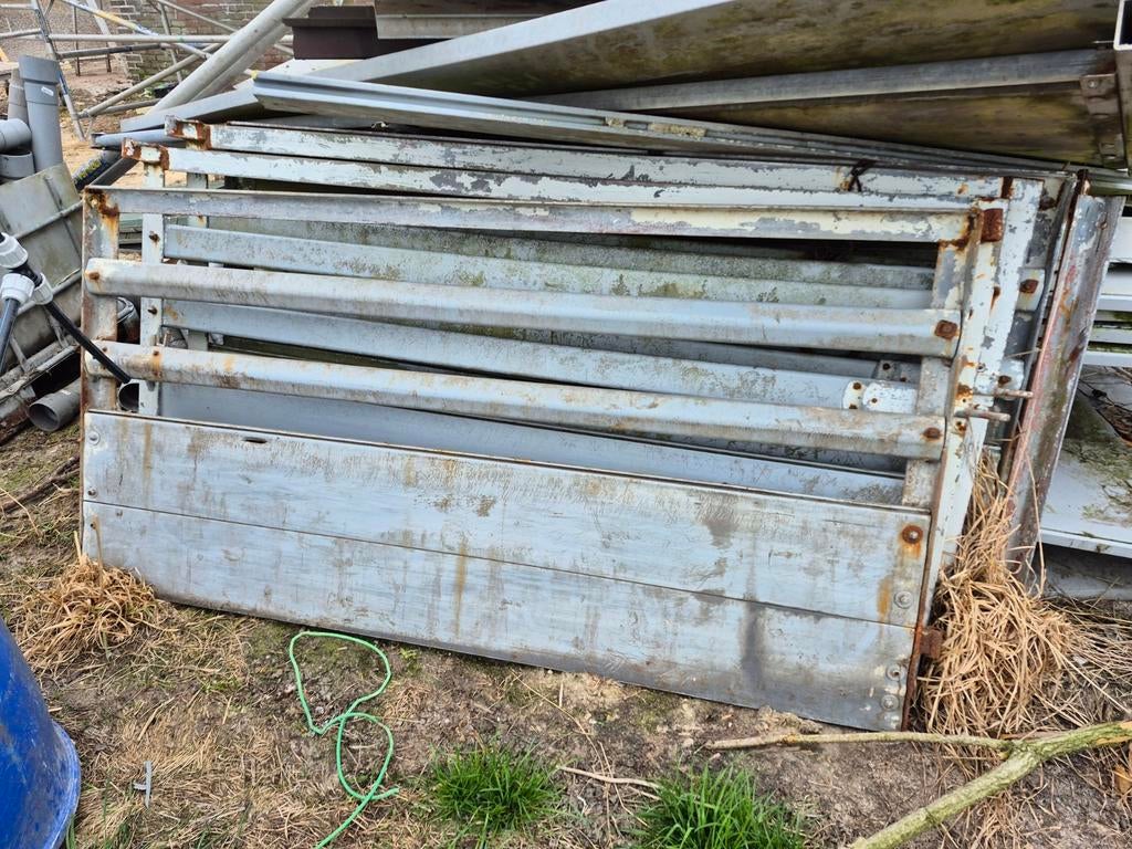 Gebruikte hekjes voor diverse toepassingen, Tuin en Terras, Ophalen, Gebruikt, IJzer, Overige typen