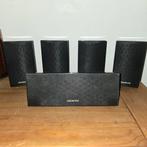 Onkyo 5.0 Surround Speakerset SKC-208 SKF-528, Gebruikt, Surroundset zonder subwoofer, 120 watt of meer, Ophalen