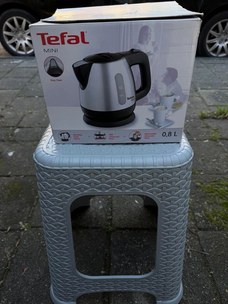 Tefal Mini Waterkoker - Nieuw in doos!, Witgoed en Apparatuur, Waterkokers, Minder dan 1 liter, Ophalen of Verzenden, Nieuw, Draadloos