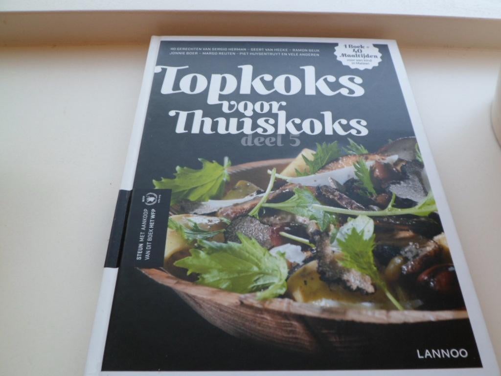 Topkoks voor Thuiskoks, Boeken, Kookboeken, Ophalen, Zo goed als nieuw