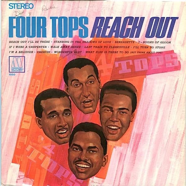 Four Tops - Reach Out LP, Cd's en Dvd's, Vinyl | Pop, Ophalen of Verzenden, Voor 1960, Gebruikt, 12 inch