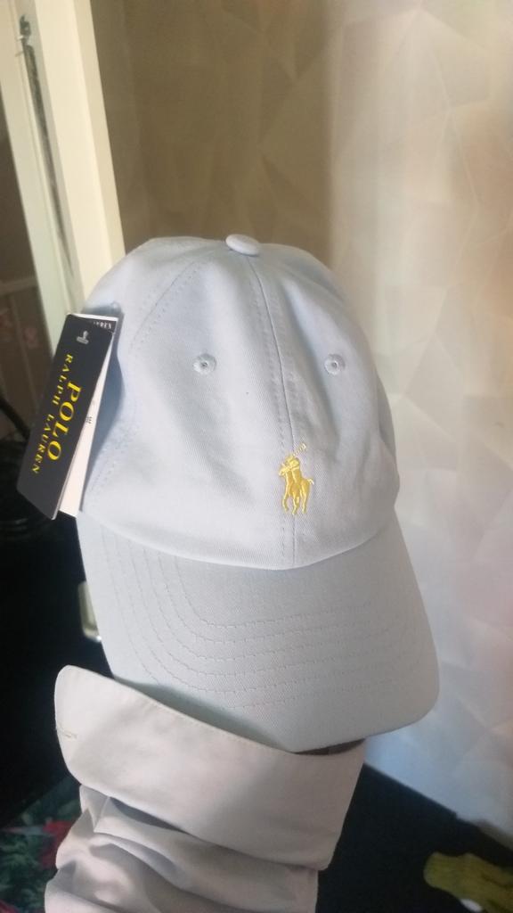 Lichtblauwe pet van Polo Ralph Lauren, Ophalen of Verzenden