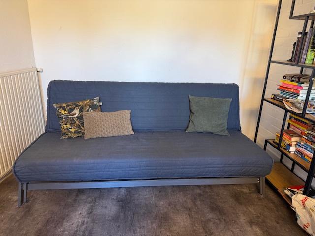 3-zits slaapbank Ikea, Ophalen, Gebruikt, Driepersoons, 75 tot 100 cm