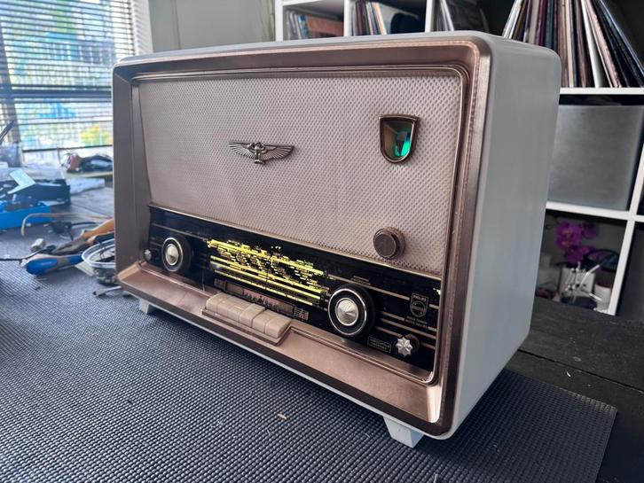 Oude radio omgebouwd, Audio, Tv en Foto, Luidsprekers, Nieuw, Overige typen, Minder dan 60 watt, Overige merken, Ophalen