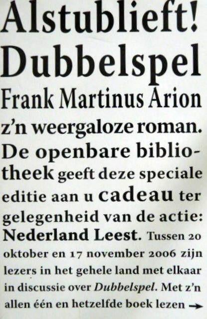 CPNB 2006 # Nederland Leest - 24 boeken - foto's, Boeken, Boekenweekgeschenken, Ophalen of Verzenden, Zo goed als nieuw