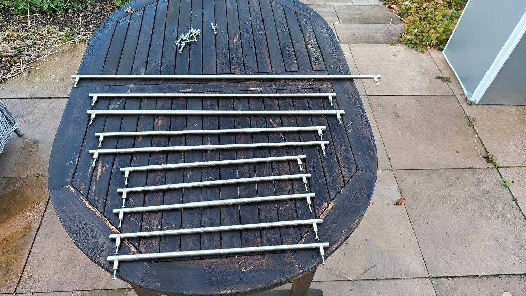 Handgrepen RVS  bijv. voor keukenlades, Ophalen, Minder dan 50 cm, Zo goed als nieuw, Minder dan 25 cm