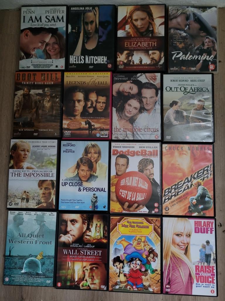 Diverse DVD films - Actie, Drama, Komedie, Ophalen of Verzenden, Gebruikt, Overige genres