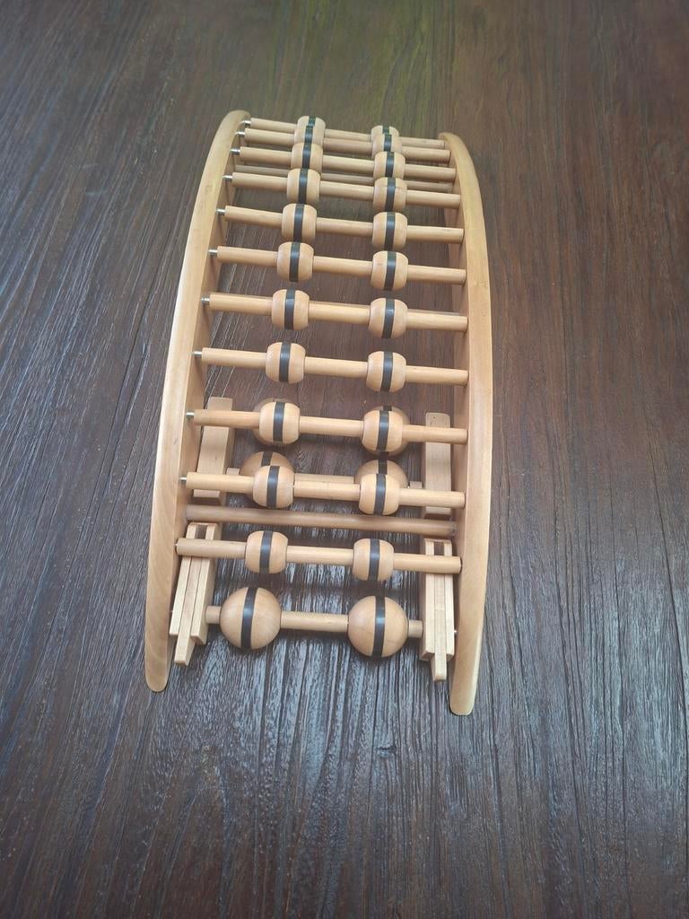 Houten Rugstrekker / Backstretcher voor rugpijnverlichting, Sport en Fitness, Ophalen of Verzenden, Gebruikt