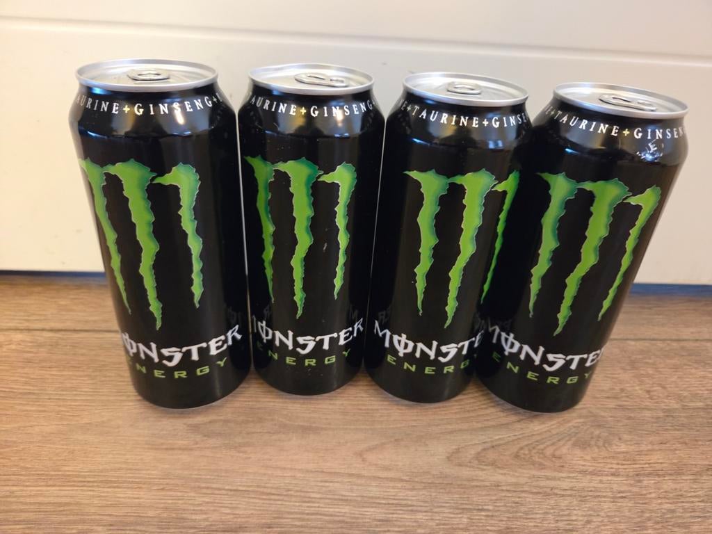 4x Monster Energy, Diversen, Ophalen of Verzenden