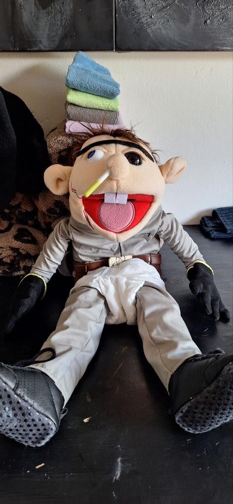 Evil Jeffy Pop Handpop SML Merch - Zeldzaam Verzamelobject, Ophalen of Verzenden, Nieuw, Overige typen