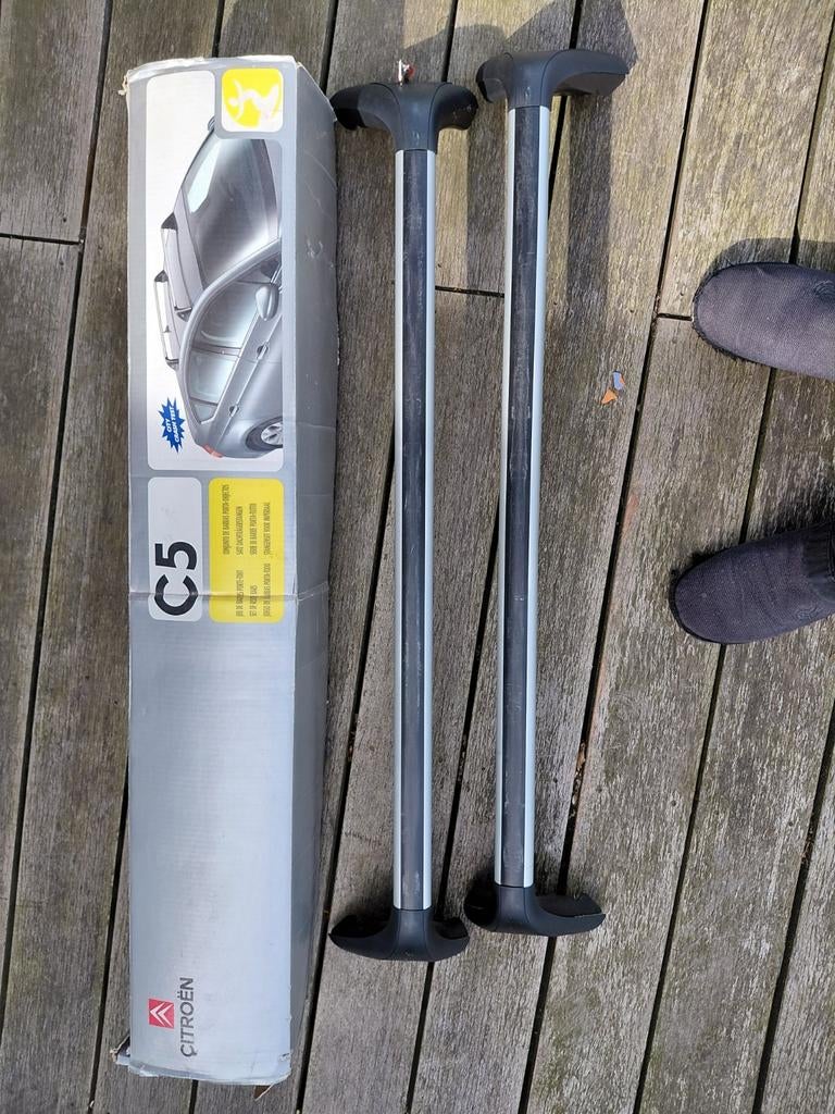 Citroën C5 dakdragers met sleuteltjes, Auto diversen, Dakdragers, Ophalen of Verzenden