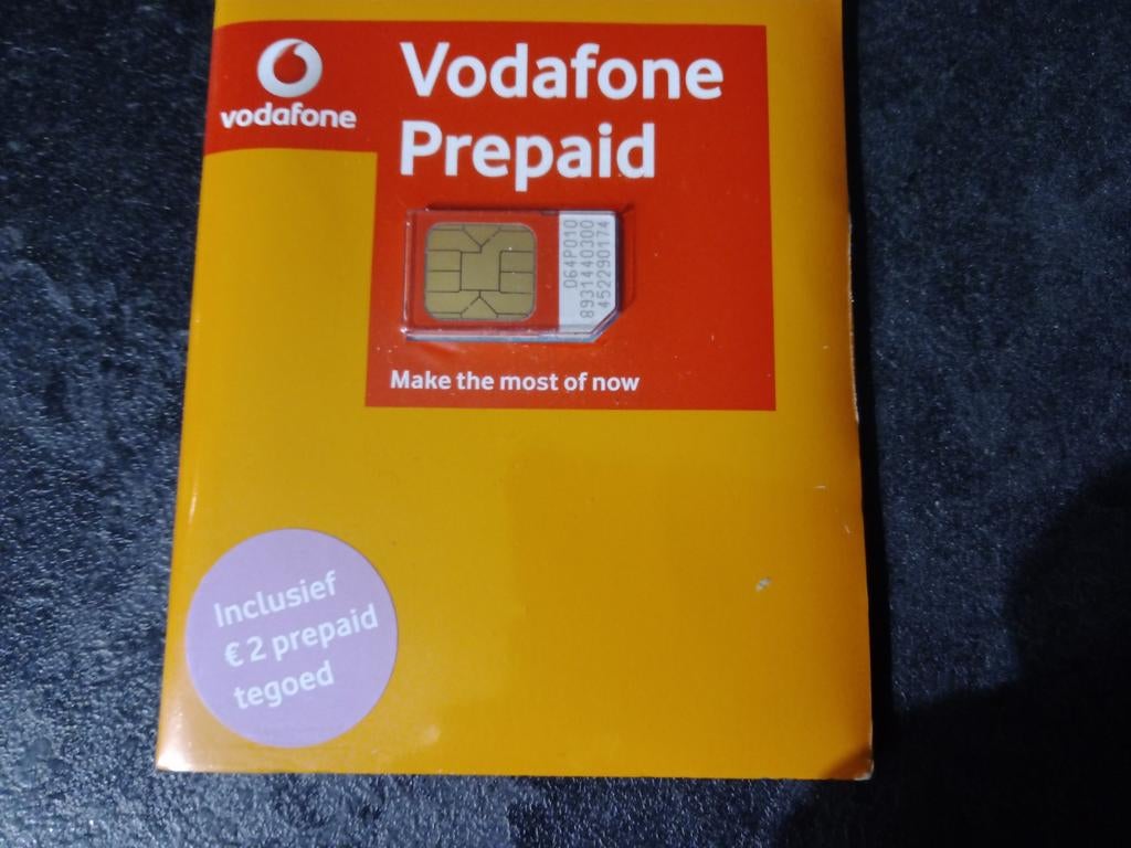 Vodafone Prepaid, Eén persoon