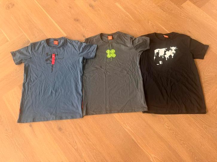 3 T-shirts Okimono maat M heren, Kleding | Heren, T-shirts, Nieuw, Maat 48/50 (M), Overige kleuren, Ophalen of Verzenden