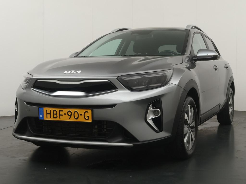 Kia Stonic 1.0 T-GDi MHEV DynamicPlusLine - Apple/Android Ca, Voorwielaandrijving, Leder en Stof, Origineel Nederlands, Handgeschakeld