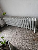 Antieke gietijzeren radiator – decoratief reliëf – 155 x 55, Ophalen, 30 tot 80 cm, Gebruikt, Radiator