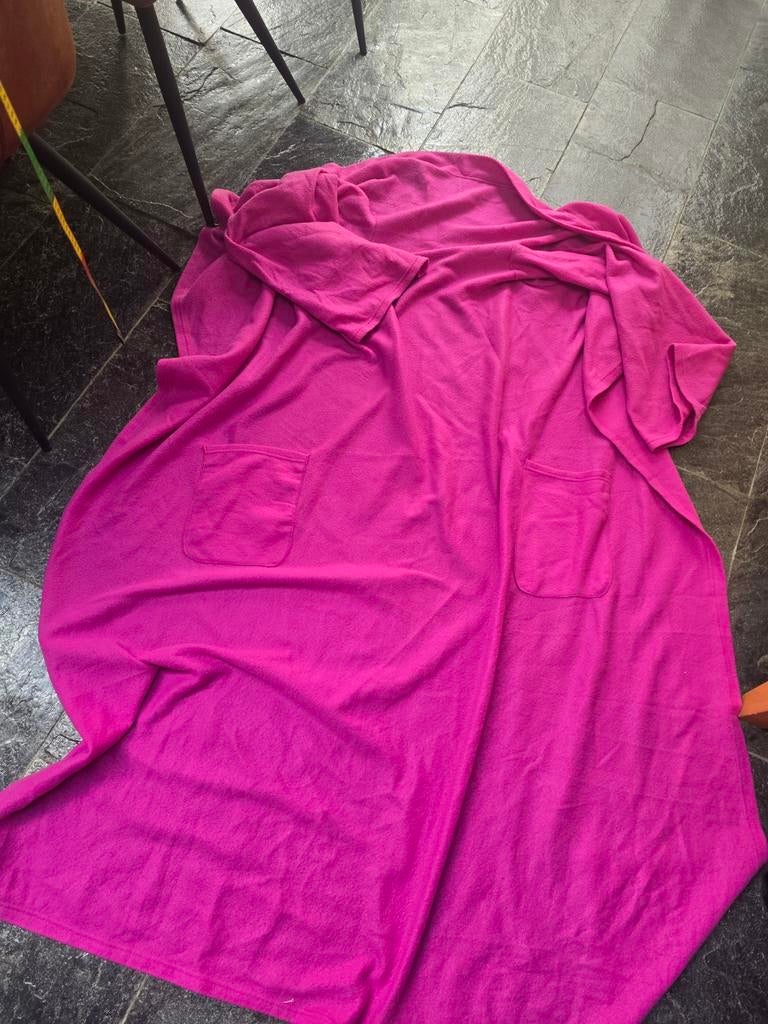 Roze plaid met mouwen en zakken, Ophalen of Verzenden