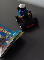 LEGO System 1760 mini racekart met bestuurder en handleiding, Ophalen of Verzenden, Gebruikt, Complete set, Lego
