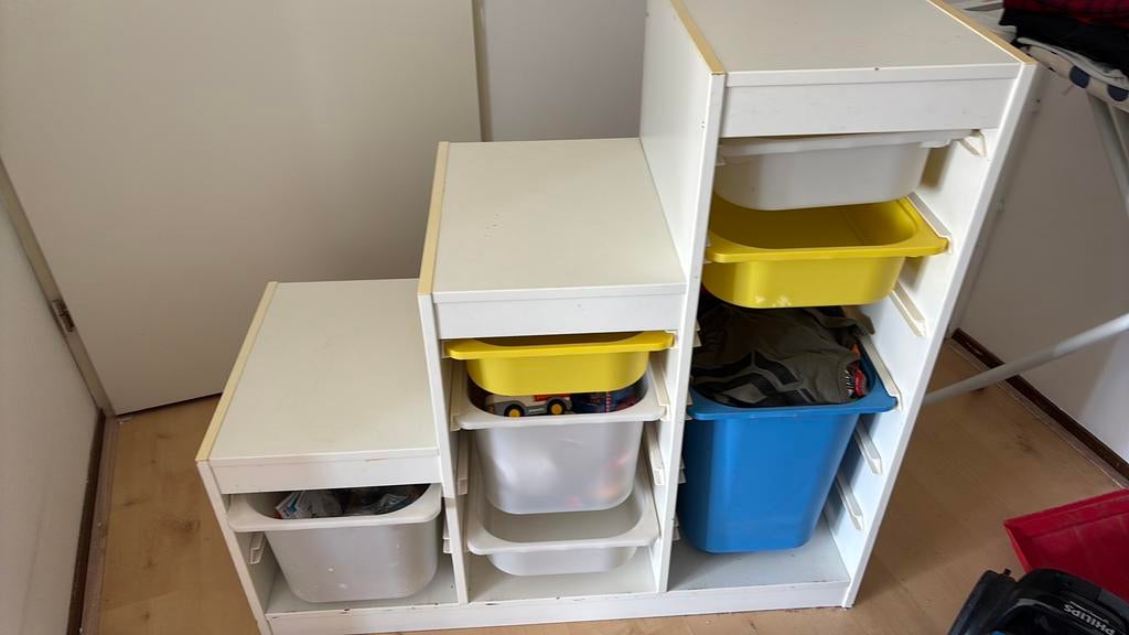 Ikea Trofast kast met bakken, Ophalen, Zo goed als nieuw, 75 tot 100 cm, Minder dan 50 cm