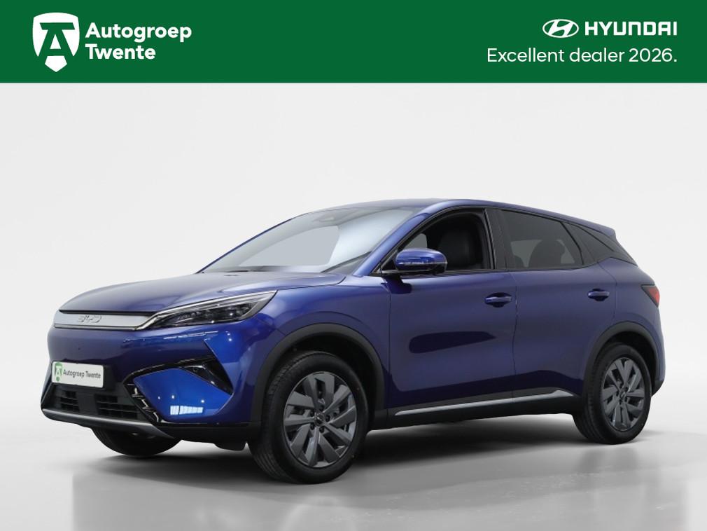 BYD Atto 3 EVO Design 74.8 kWh | Incl. € 2.950 ACTIE | Pri, Auto's, BYD, 0 cilinders, Zwart, Blauw, Leder