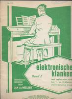 Mu444 bladmuziek elektronische klanken band 2 ( orgel ), Muziek en Instrumenten, Bladmuziek, Orgel, Gebruikt, Klassiek, Ophalen of Verzenden
