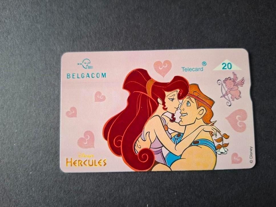 Telefoonkaarten Disney Hercules en Parkpop, Verzenden, Vóór koninkrijk, Overige waardes
