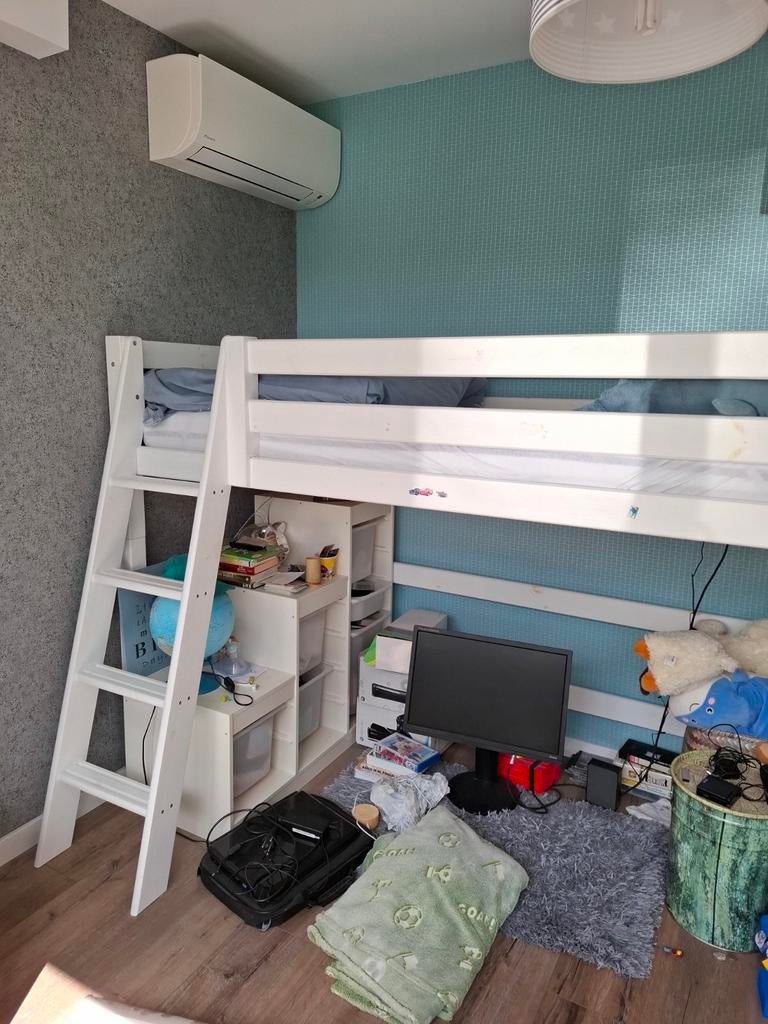 Hoogslaper, Ophalen, Gebruikt, Eenpersoons, 90 cm