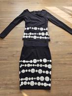 Juffrouw Jansen set top + rok zwart wit – maat XS, Kleding | Dames, Overige typen, Zwart, Ophalen of Verzenden, Maat 34 (XS) of kleiner