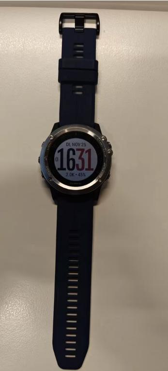 Garmin Fenix 3 – Gebruikt – Werkend – Met Kabel, Sieraden, Tassen en Uiterlijk, Sporthorloges, Zwart, Ophalen of Verzenden, Waterdicht