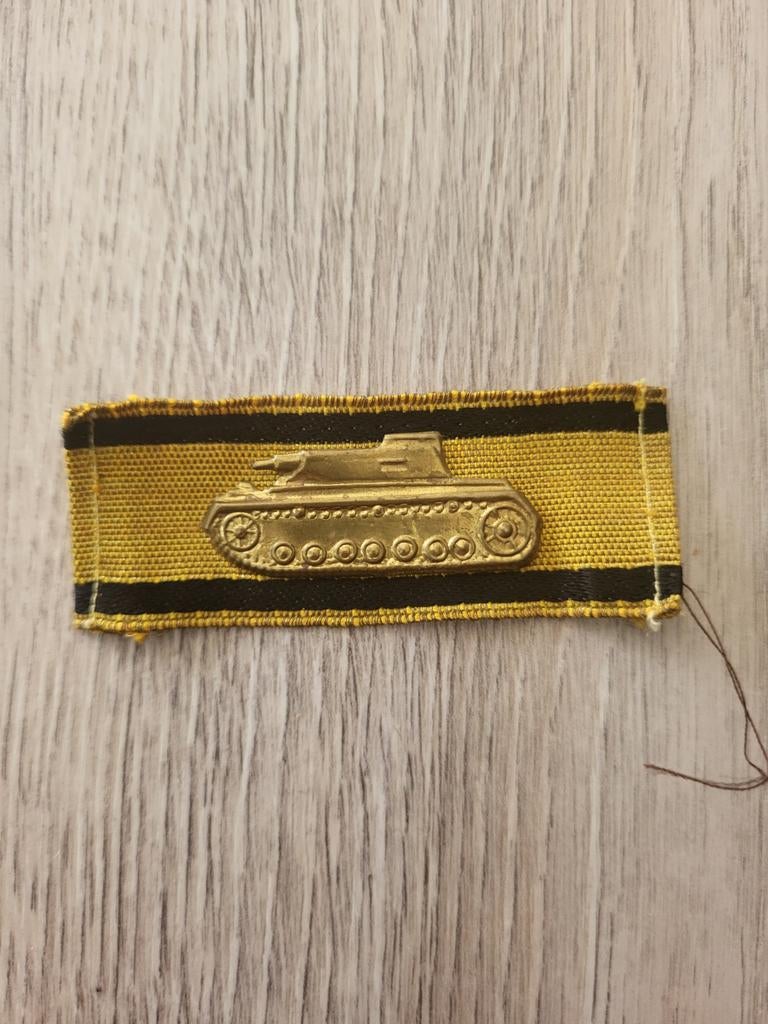 Te koop reproductie tankvernietigingsbadge, Verzamelen, Militaria | Tweede Wereldoorlog, Ophalen of Verzenden, Nederland