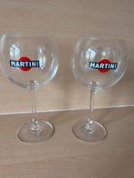 Martini glazen, 2 stuks, 20 cm hoog, Glas of Glazen, Ophalen of Verzenden, Overige stijlen, Glas