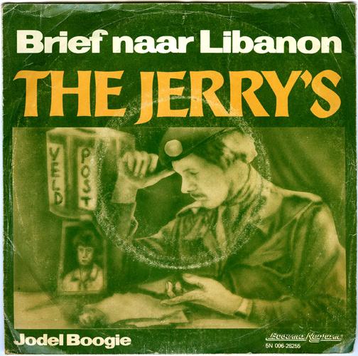 Brief naar Libanon - The Jerry's, 7 inch, Single, Ophalen of Verzenden, Zo goed als nieuw