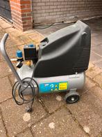 FERM compressor 24L - 2HP / 8 bar, nauwelijks gebruikt, Ophalen, 6 tot 10 bar, Zo goed als nieuw, Minder dan 200 liter/min