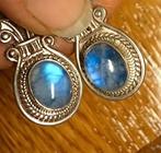 Zilveren 925 zilver kettinghanger net blauwe labradoriet, Nieuw, Met edelsteen, Zilver, Verzenden